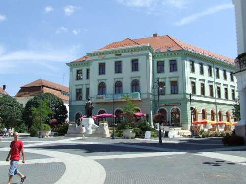 Palace of Finances of Kaposvár in Hungary free photo