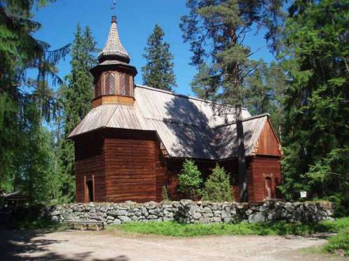Pihlajavesi wilderness church in Keuruu, Finland free photo