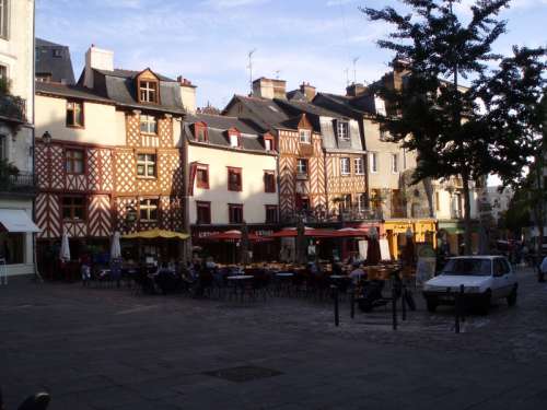Place Rallier du Baty in Rennes, France free photo