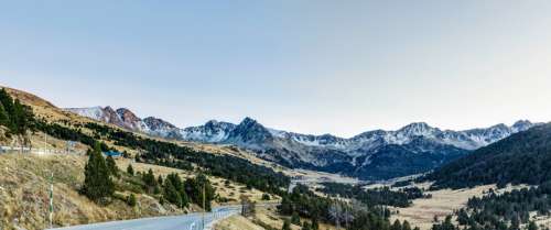 Pyrenees near Soldeu, France free photo