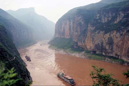 Qutang Gorge in Chongqing, China free photo