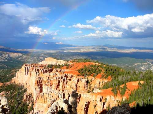 Rainbow Point at Bryce Canyon National Park, Utah free photo