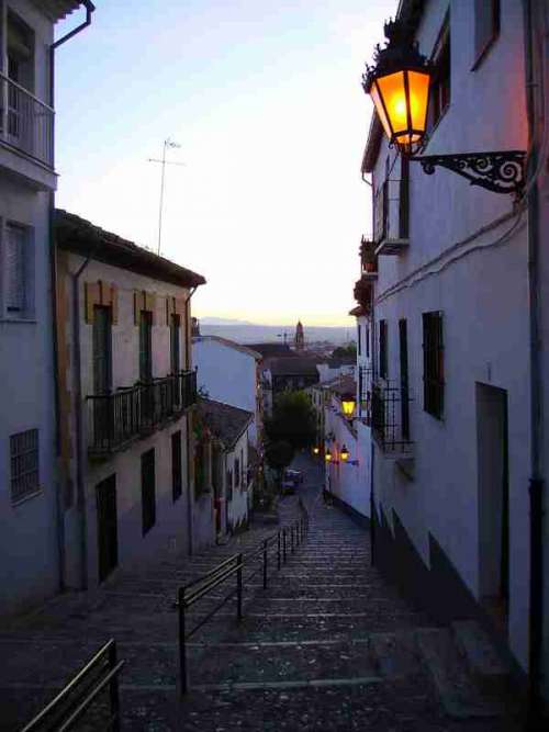 Realejo neighborhood in Granada, Spain free photo