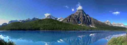 Rocky Mountains of British Columbia landscape in Canada free photo