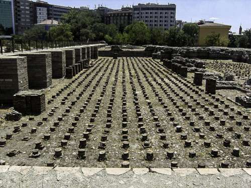 Roman Baths of Ankara, Turkey free photo