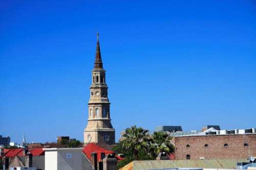 Rooftops in Charleston, South Carolina free photo