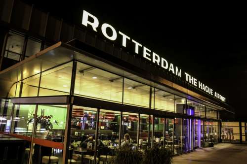 Rotterdam Airport in The Hague, Netherlands free photo