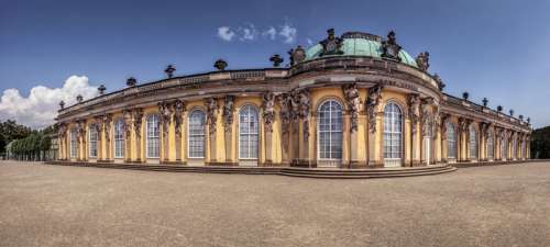 Sanssouci Palace, Potsdam, Germany free photo