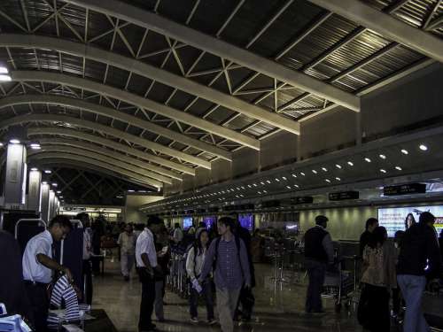 Santa Cruz Airport in Mumbai, India free photo