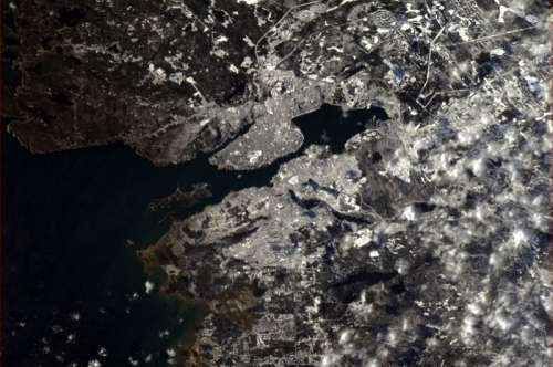 Satellite Image of Halifax, Nova Scotia free photo