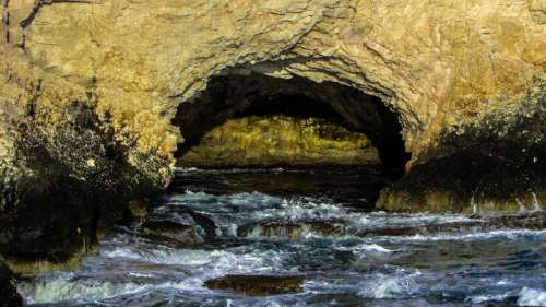 Sea Caves in Cyprus free photo