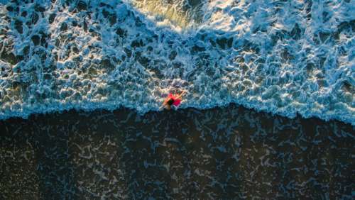 Seashore landscape in Jacksonville Florida free photo