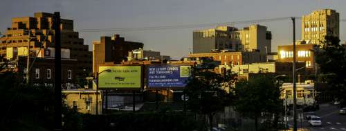 Skyline of Downtown Ann Arbor, Michigan free photo