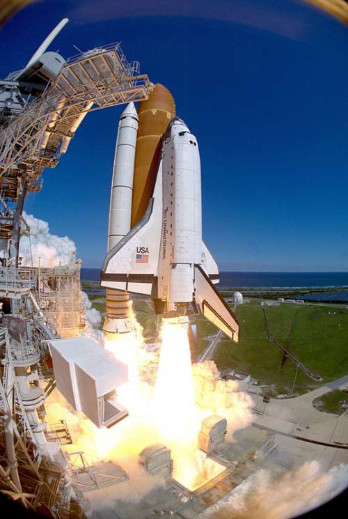 Space shuttle Launch free photo