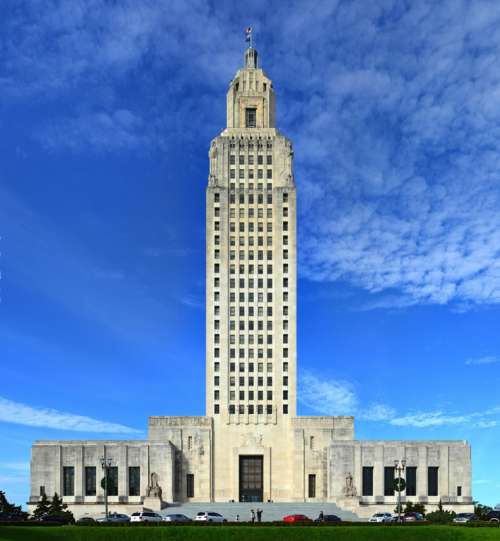 State Capitol Building in Baton Rouge, Louisiana free photo