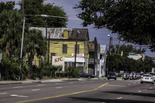 Streets in Charleston, South Carolina free photo