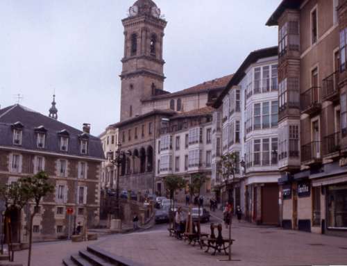 Streets in Vitoria-Gasteiz in Spain free photo