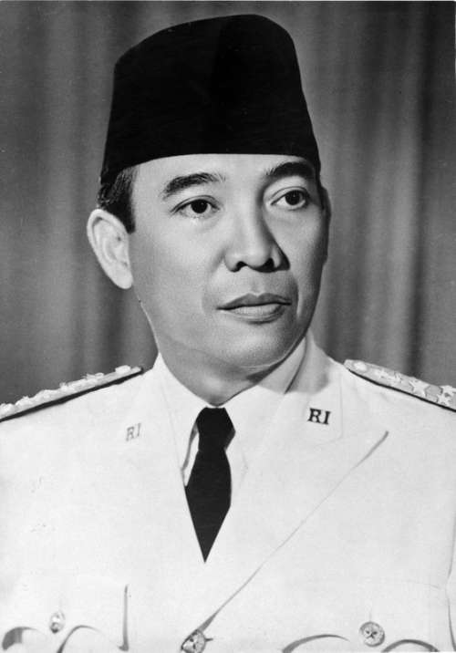 Sukarno, the founder and first president of Indonesia free photo