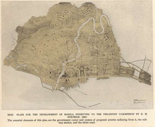 The Burnham Plan of Manila, Philippines free photo