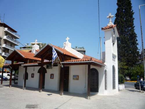 The church Agia Eleousa in Kallithea, Greece free photo