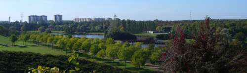 The Sausset departmental park in Aulnay-sous-bois, France free photo