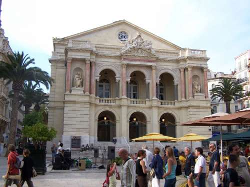 The Toulon Opera House in France free photo