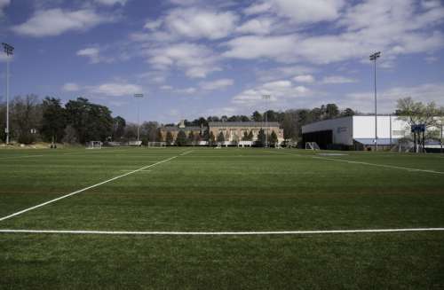 Track and field long view at UNC Chapel Hill, North Carolina free photo