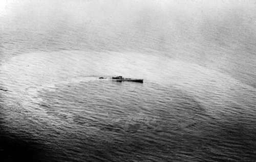 U-459, a German Supply Submarine in World War II free photo
