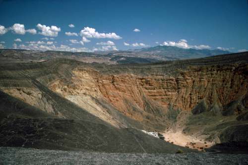 Ubehebe Crater at Death Valley National Park, Nevada free photo