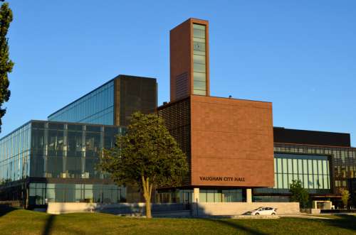 Vaughan City Hall in Ontario, Canada free photo