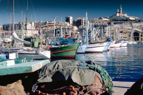 Vieux port Marseille free photo