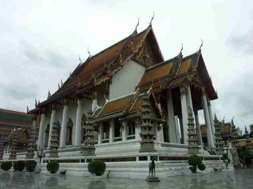 Wat Suthat in Bangkok, Thailand free photo