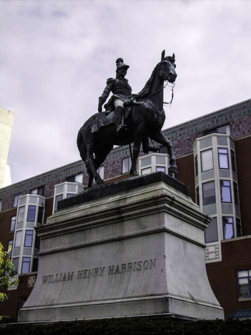 William Henry Harrison Monument in Cincinnati, Ohio free photo