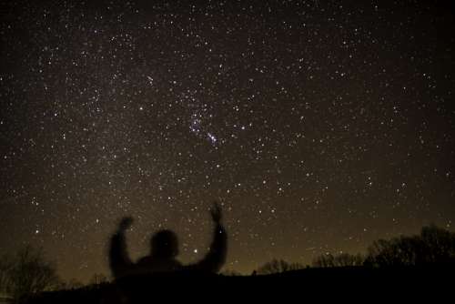 Wishing upon a star at Echo Bluff State Park, Missouri free photo