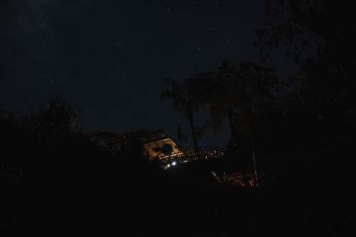 Villa in the Night