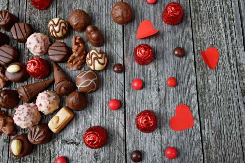 Sweet Chocolate Pralines