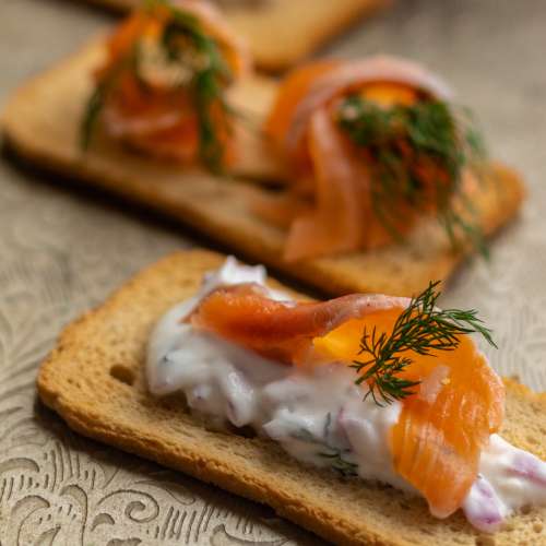 Easy Gravlax Appetizer