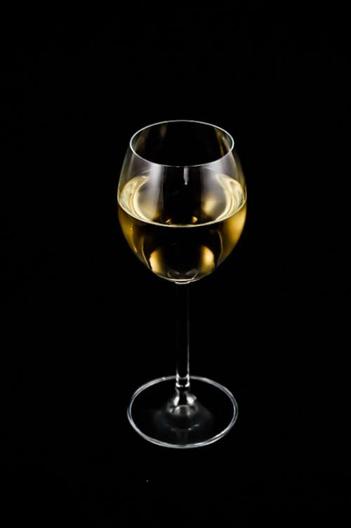 A Glass Of Wine Alcohol White Wine A Glass Of Wine