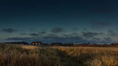 Abendstimmung Denmark Dunes Country Houses Light