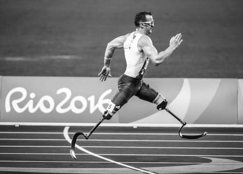 Action Adult Paralympics Prosthetic Athlete