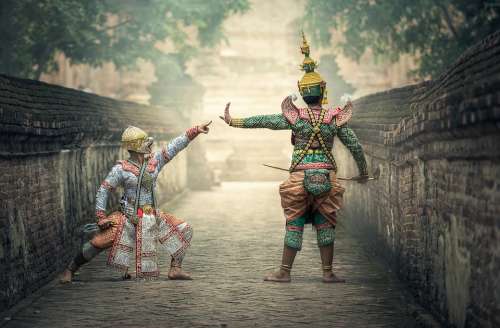 Actor Bangkok Asia Arts Ancient Cambodia Clothing