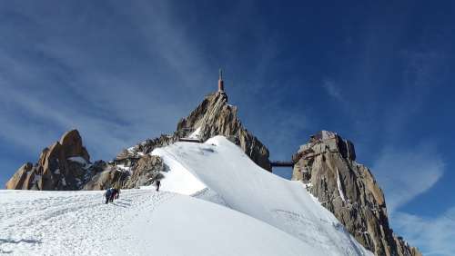 Aiguille Du Midi Chamonix Mountain Station