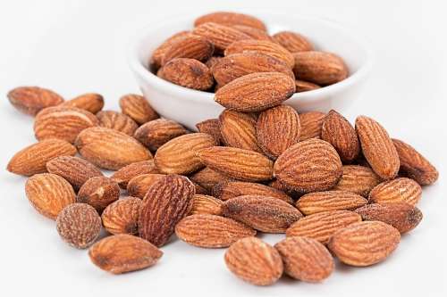 Almonds Nuts Roasted Salted Roasted Nuts