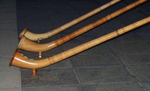 Alphorn Horn Instrument Bavaria Music Tradition