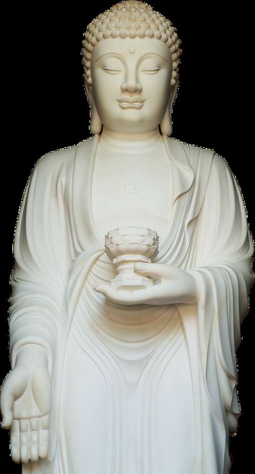Amituofo Buddha White Buddha