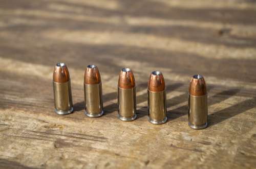Ammunition 9Mm Hollow Point Hollow Points Bullet