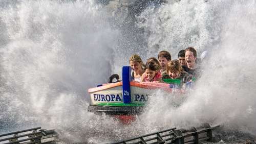 Amusement Park Europa Park Boat Park Water Slide