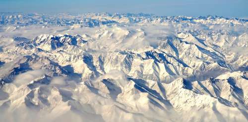 Andes South America Mountion Snow Nature White