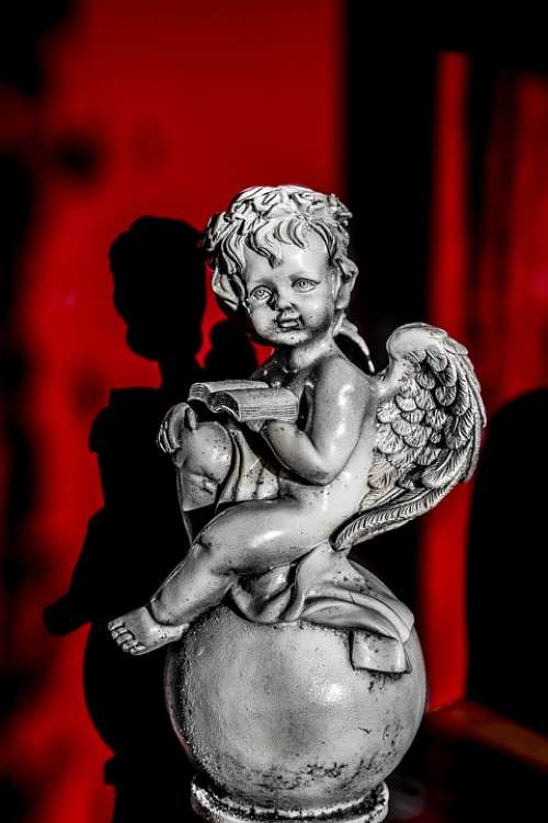 Angel Image Statue Figure Sculpture Mourning