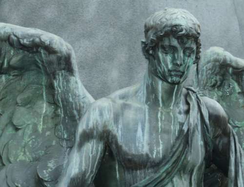 Angel Cemetery Sculpture Angel Figure
